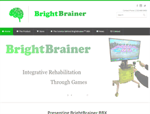 Tablet Screenshot of brightbrainer.com